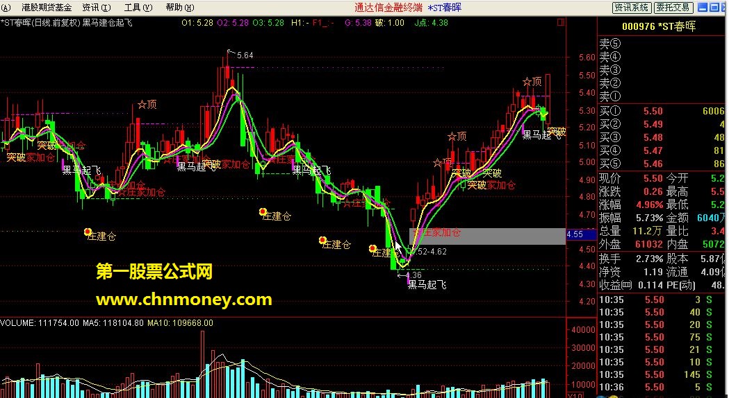 黑马建仓起飞（庄建仓 黑马起飞 庄家加仓 突破）