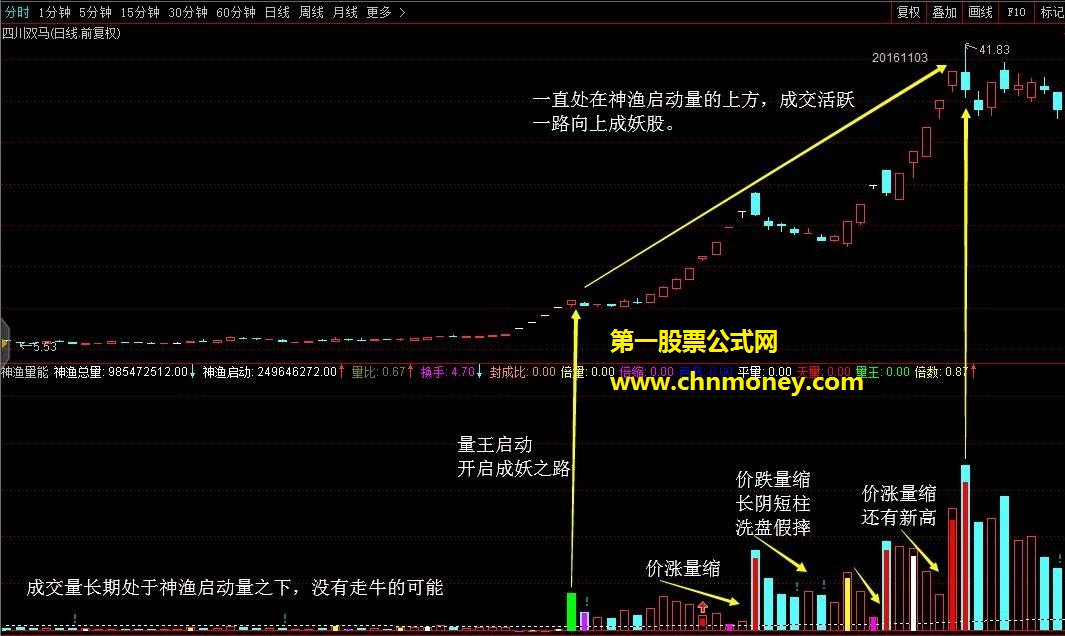 通达信 神渔量能