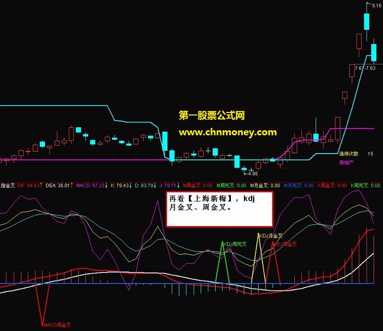 败絮藏金玉新二指金叉捕大牛指标