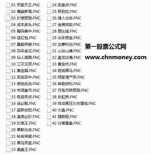 从众多股票电子书上收集42个精准买卖点公式