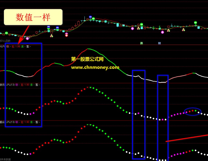 新仿吸拉派落副图附截图增加超级简单实用的用法未加密原码也无未来指标