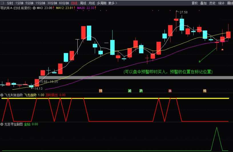 金钻源码公开巨献：龙宫寻宝，私密金钻原创精品，短线寻底，匠心之作，波段利器，极高的胜率，实力验证，小白福利！