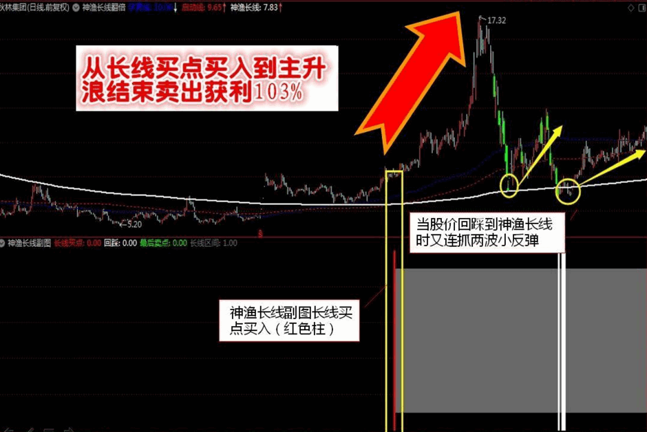 神渔长线翻倍交易系统，不靠内幕，不看基本面，见信号就买坐等翻倍！