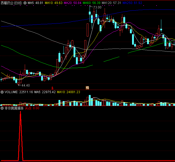 非你莫属擒涨停副图指标 通达信公式 源码 实测图