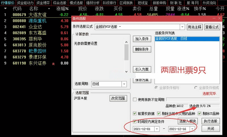 金钱豹vip副图/选股指标 2合一版 通达信超级vip指标 出票都是极品 源码分享