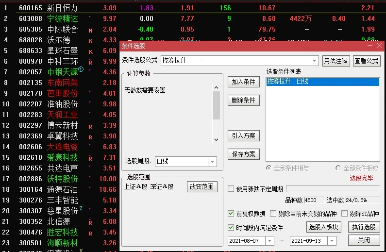通达信【控筹拉升】副图/选股指标，专做拉升主升阶段，体验主升浪的快感