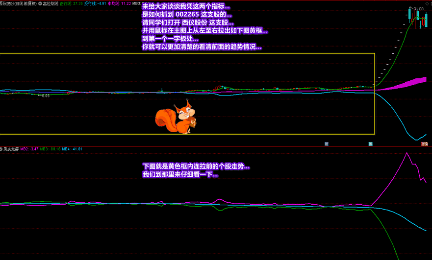 廷进《潜龙伏虎》+《凤表龙姿》主副图及选股 找底、抓牛、提升盘感