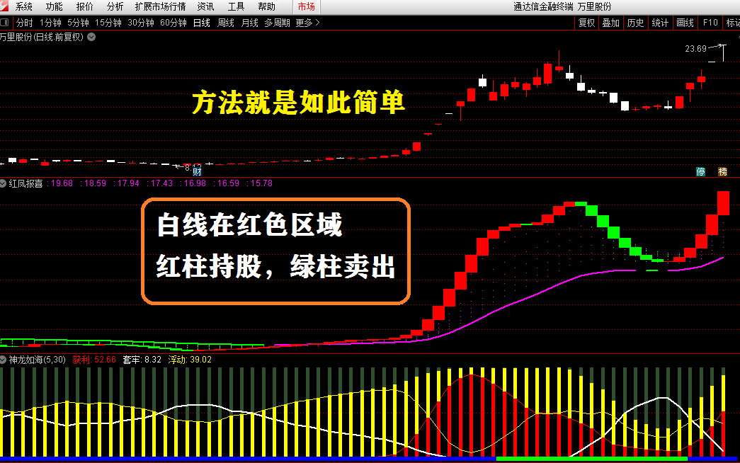 神级指标“神龙入海”+“红凤报喜”，附用法说明，无加密无未来