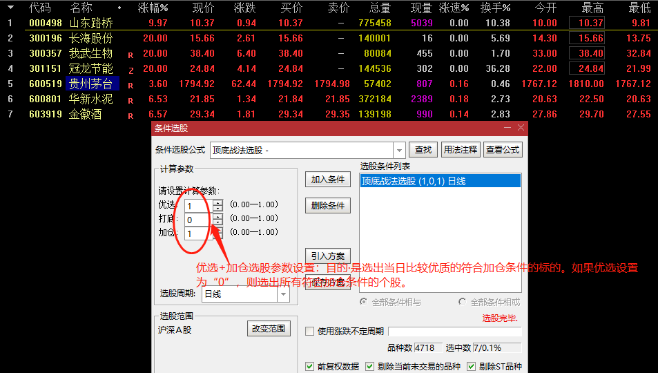 顶底战法套装，含主图、副图以及选股公式，通达信原创指标