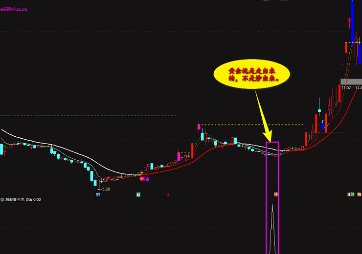 【激战黄金坑】副图/选股指标，是顶还是底来揭晓，通达信 源码 无未来