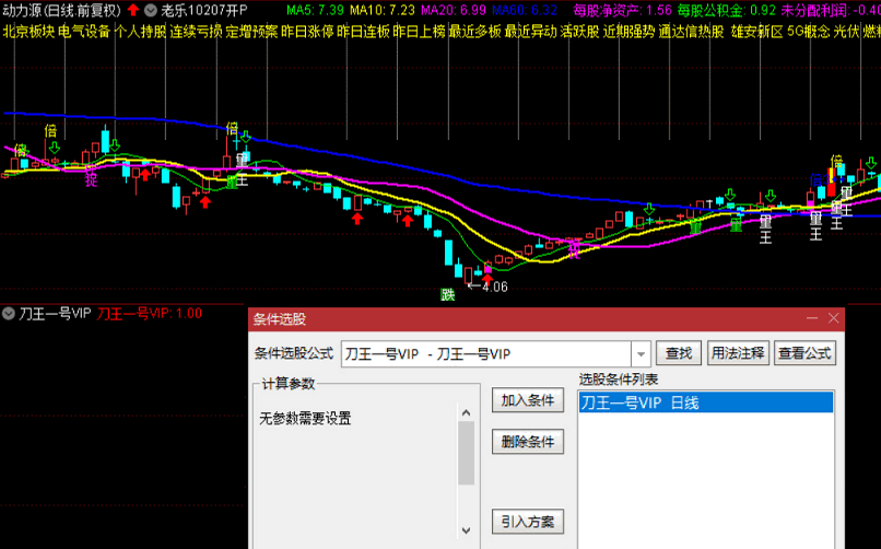 【刀王一号VIP】副图/选股指标 竞价绝学 自带风控 选副一体（省省省） 通达信 源码