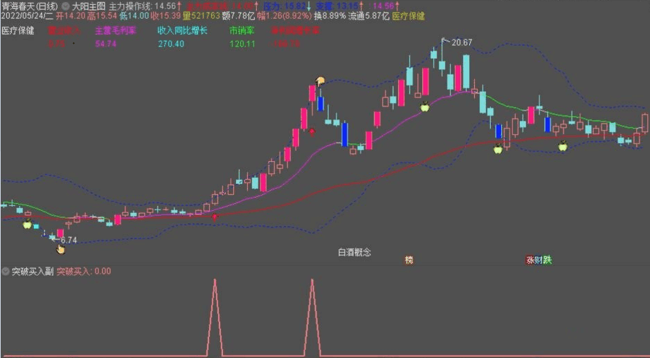 〖大阳突破买入战法〗主图/副图/选股指标 简单易懂的右侧交易体系 主升浪紧跟主力操作 通达信 源码