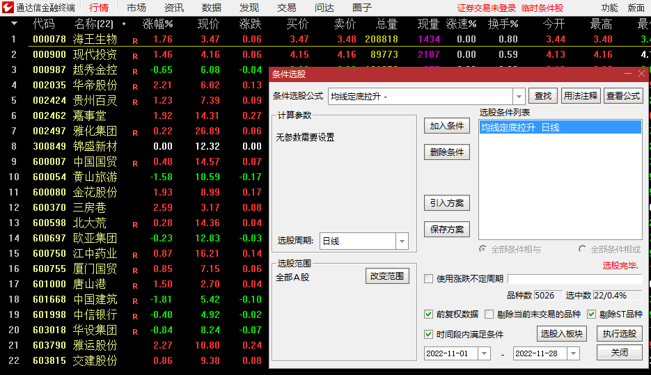 〖均线定底拉升〗副图/选股指标 潜力龙头 突破定底介入 通达信 源码