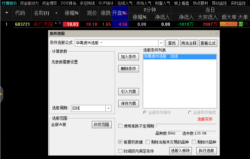 《华仔竞价》〖华南虎〗V6版副图/选股指标 9.25分出票全天不变 23号出安奈儿 不加密 无未来 通达信 源码