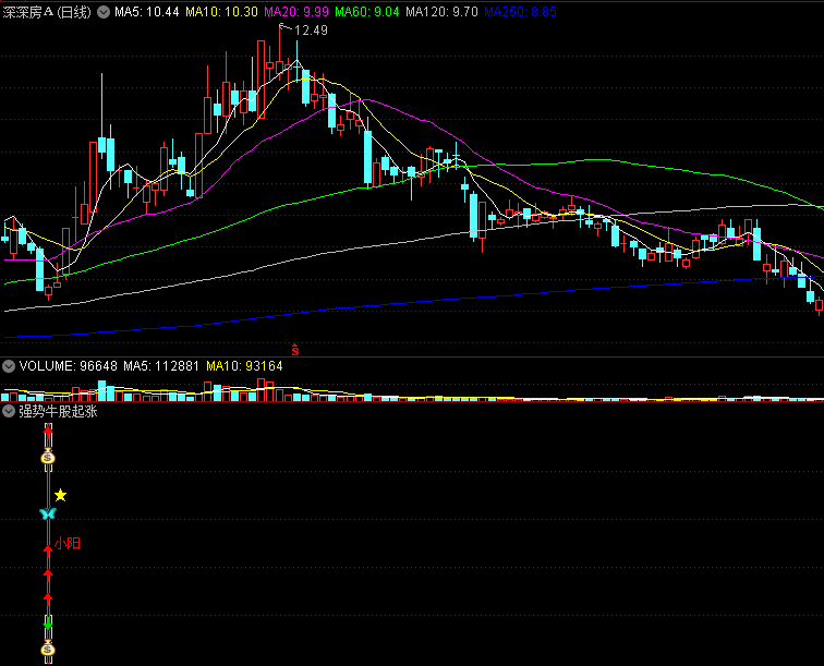 〖强势牛股起涨〗副图/选股指标 大阳小阳信号 强反弹提醒 通达信 源码