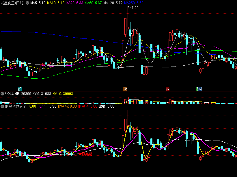 〖抓黑马跑不了〗副图/选股指标 捉黑马不放过 警戒抓牛股 通达信 源码
