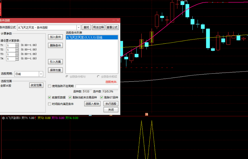 〖JL飞天之天龙〗副图/选股指标 新规下更好捕捉主力行为 适合新规4种信号 通达信 源码