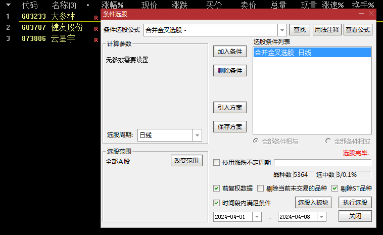 〖合并金叉上涨〗副图/选股指标 六十日均线为主导 结合财务基本面和热点 零轴交叉时介入 通达信 源码