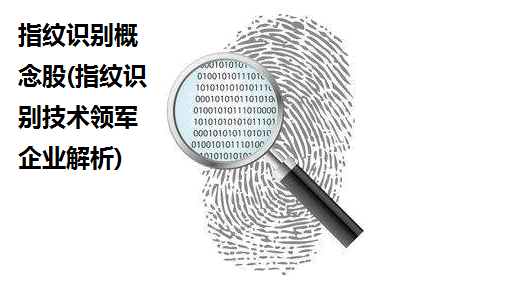 指纹识别概念股(指纹识别技术领军企业解析)