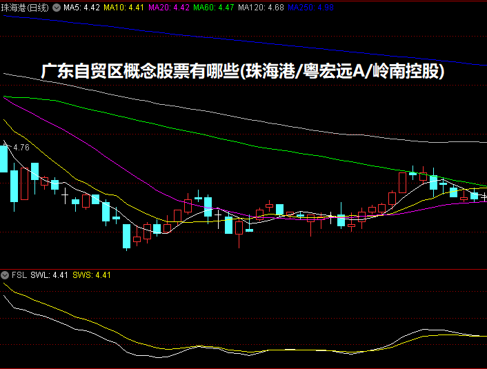 广东自贸区概念股票有哪些(珠海港/粤宏远A/岭南控股)