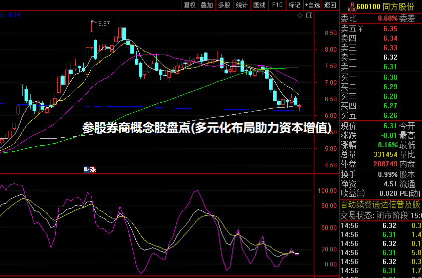 参股券商概念股盘点(多元化布局助力资本增值)