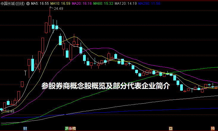 参股券商概念股概览及部分代表企业简介
