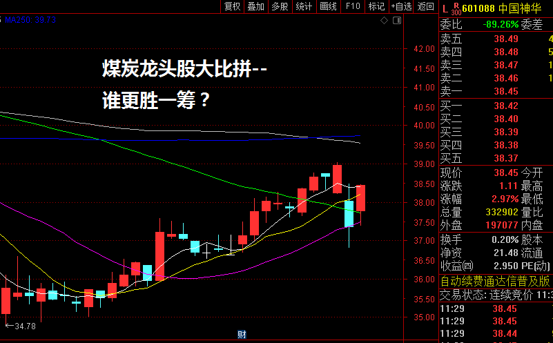煤炭龙头股大比拼--谁更胜一筹？