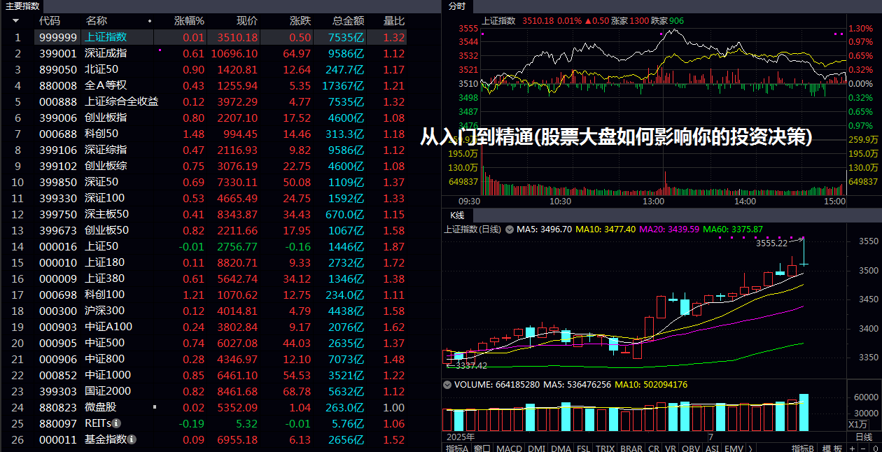 从入门到精通(股票大盘如何影响你的投资决策)