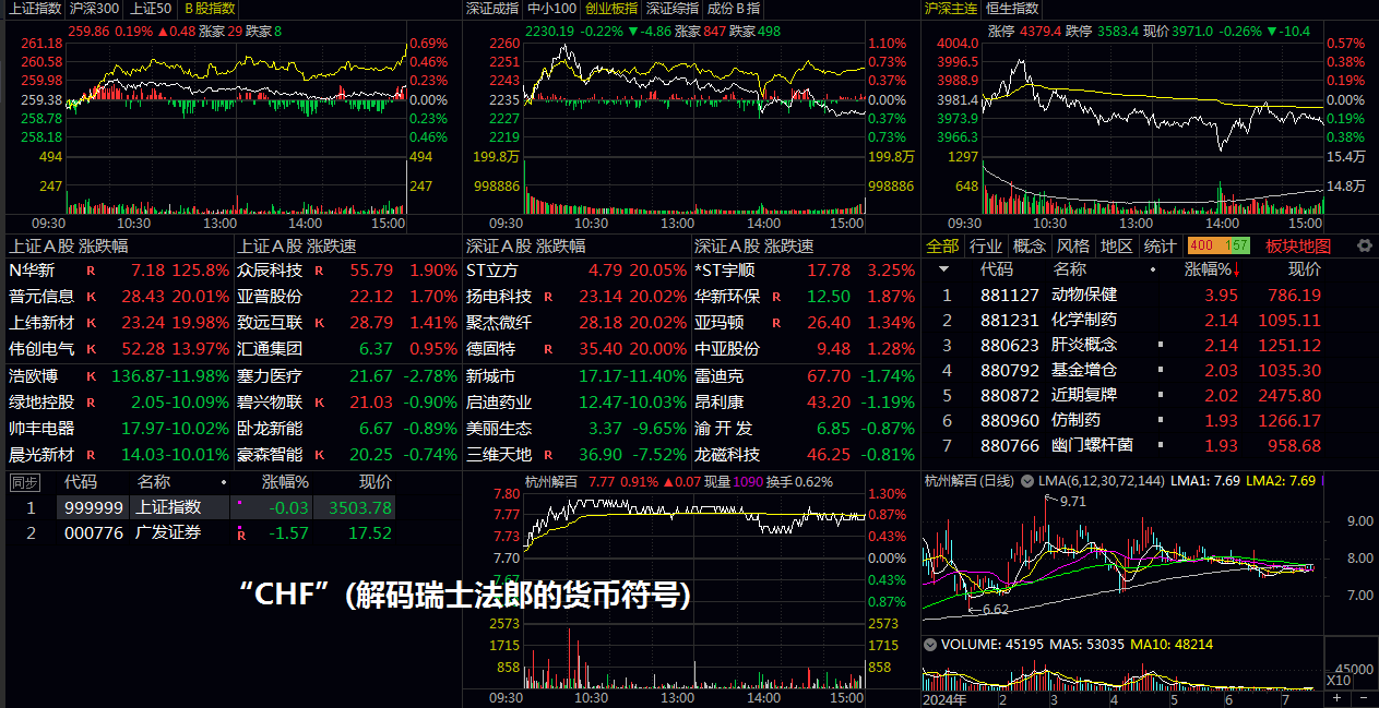 “CHF”(解码瑞士法郎的货币符号)