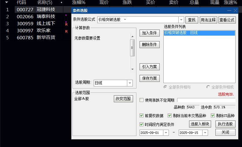 优【价格突破】主图/副图/选股指标 融合了量价突破/趋势动量/成本结构/市场活跃度等多重逻抓主升