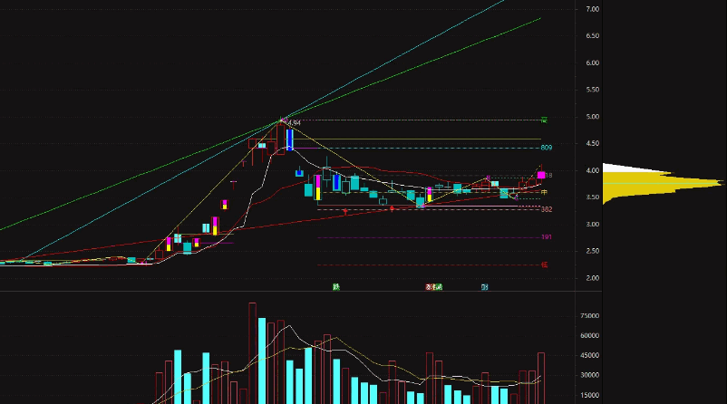【极致顶格筹码峰】副图/选股指标 找那个尖尖 庄家成本密集的地方 大家习惯叫做顶格筹码峰 【极致顶格筹码峰】副图/选股指标 找那个尖尖 庄家成本密集的地方 大家习惯叫做顶格筹码峰
