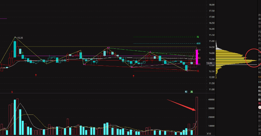 【极致顶格筹码峰】副图/选股指标 找那个尖尖 庄家成本密集的地方 大家习惯叫做顶格筹码峰 【极致顶格筹码峰】副图/选股指标 找那个尖尖 庄家成本密集的地方 大家习惯叫做顶格筹码峰