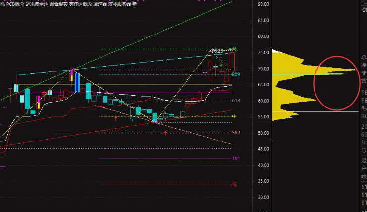 【极致筹码双峰】副图/选股指标 双峰形态表现为筹码在两个不同价格区间形成密集峰 中间峰谷区域 【极致筹码双峰】副图/选股指标 双峰形态表现为筹码在两个不同价格区间形成密集峰 中间峰谷区域