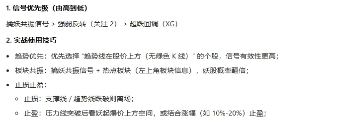 【量价擒妖共振】主图/副图/选股指标 捕捉妖股启动阶段的核心共振信号 兼顾趋势分析与短线买点识别 【量价擒妖共振】主图/副图/选股指标 捕捉妖股启动阶段的核心共振信号 兼顾趋势分析与短线买点识别