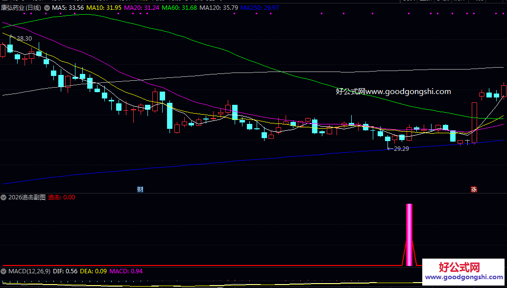 决策【2026追击】副图/选股指标 在关键支撑位附近出现企稳迹象 伴随成交量变化的潜在个股反弹或反转机会